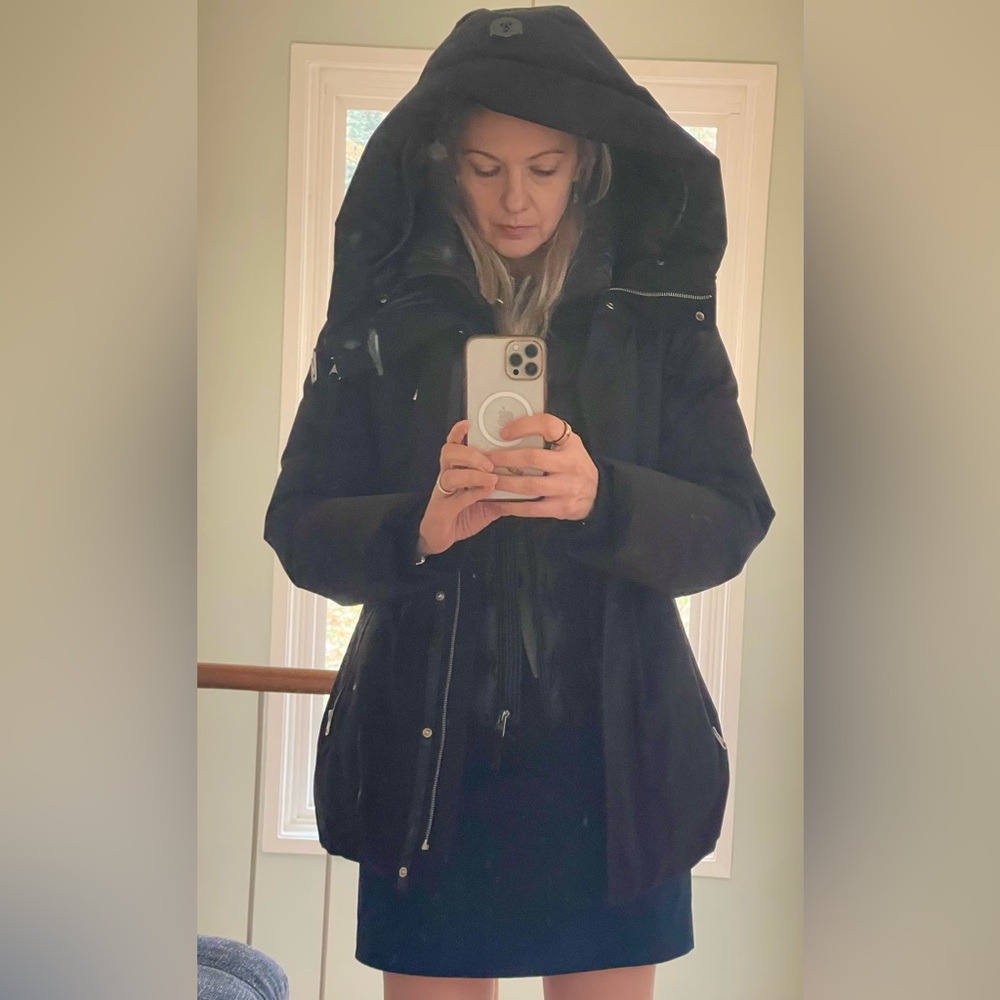 Mackage Classic Black Puffer Coat